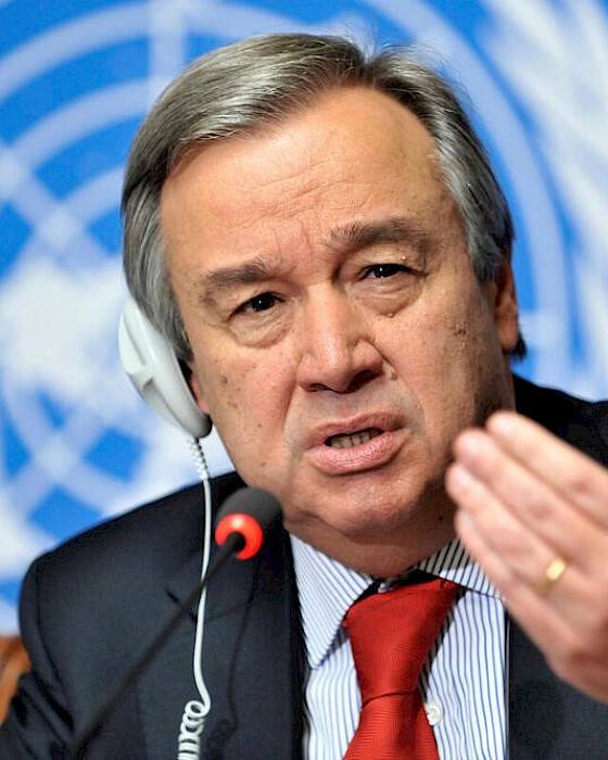 Bildrechte: Guterres: Vereinte Nationen